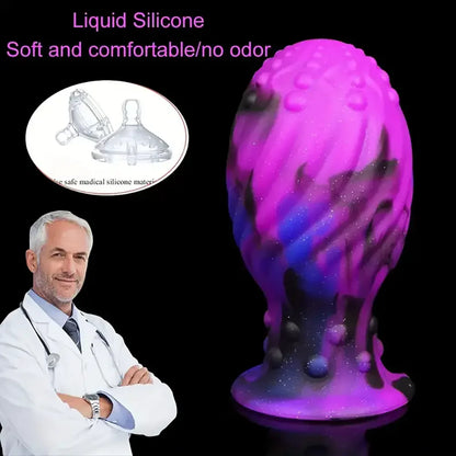 Small Butt Plug Anal Plug Liquid Silicone Soft Anal Dilatation Sex Toy