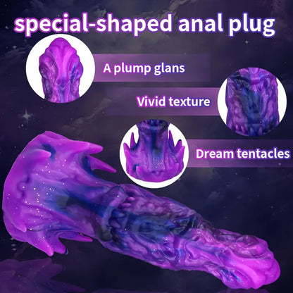 Monster Anal Plug Dildo Silicone Huge Prostate Massager With Suction Cup