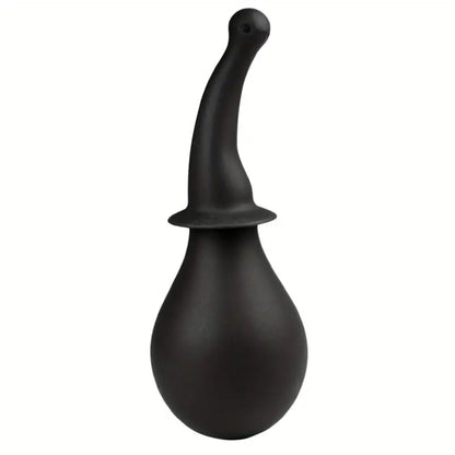 Reusable Silicone Enema Bulb With Comfort Butt Plug Easy Grip Bulb