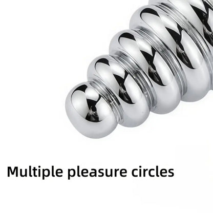 Anchor T-Shaped Base Removable Design Metal Anal Butt Plug