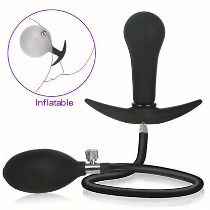 Inflatable Butt Plug Balls Expandable Anal Sex Toy For Women SM Toy