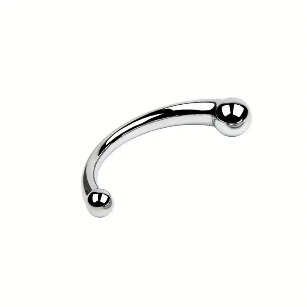 Double Ended Stainless Steel Anal Plug G Spot Prostate Massage Stick