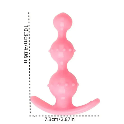 Soft TPE Anal Plug For Expansion Prostate Stimulation For G-Spot Play