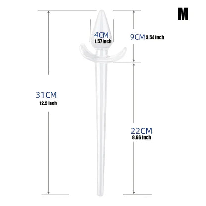 SM Anal Plug Sex Toy Anal Plug Double Head Extra Large Anal Dilator