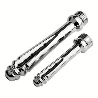 Metal Anal Irrigator Multifunctional Enema Cleaning Dilator Uncharged Sex Toy