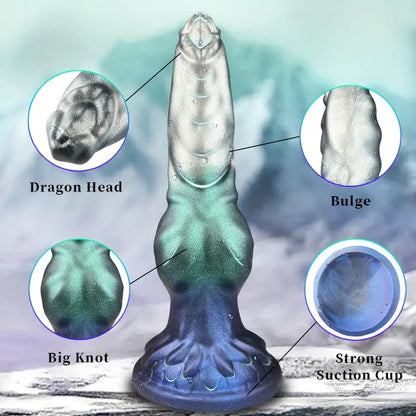 Long Anal Plug Glue Dildo Ass Plug Anal Vaginal Dilator Stimulation