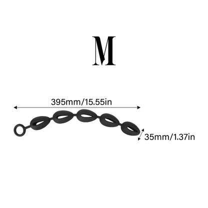 Silicone Anal Bead Plug Deep Passion Butt PlugHand Washable Adult Dilator