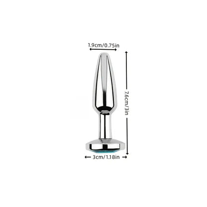 Metal Anal Plug Three Sizes For Anal Expansion Anal Love Sex Toy