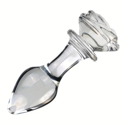 Premium Glass Anal Plug For Couples Adult Sex Toy For Men Women