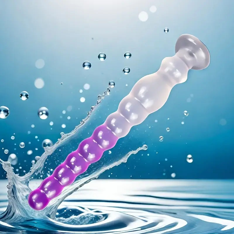 Pulling Beading Anal Plug For G-spot Posterior With Suction Cup
