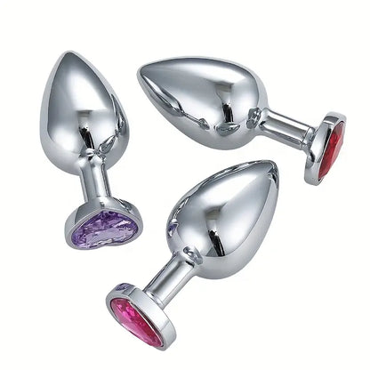 Classic Anal Plug Gem Base For Beginner to Expert Anal Sex Toy
