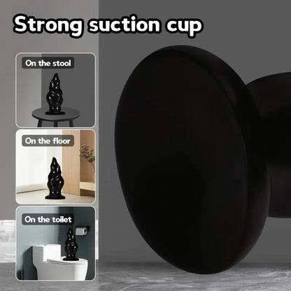 PVC Unisex Backdoor Toy Anal Sex Toy Butt Plug For Women Men