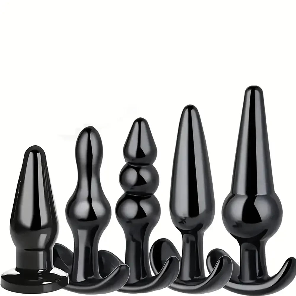 5pcs Anal Plug Set For Different Sensual Anal Sex Toy For Women