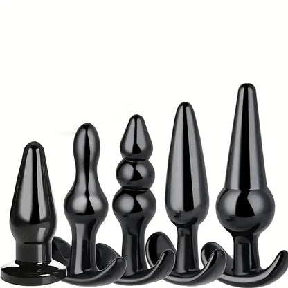 5pcs Anal Plug Set For Different Sensual Anal Sex Toy For Women