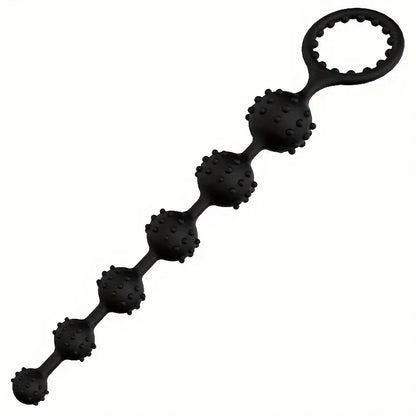 Silicone Gravity Control Anal Bead Toy For Men Adult Toy Accessory