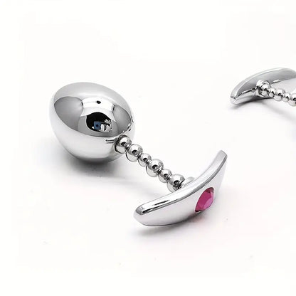 Metal BDSM Stainless Steel Butt Plug Chastity Anal Expansion Tool