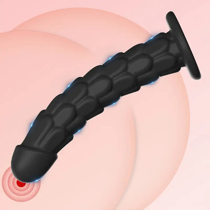 Silicone Butt Plug with Suction Cup Base Large Butt Plug Training