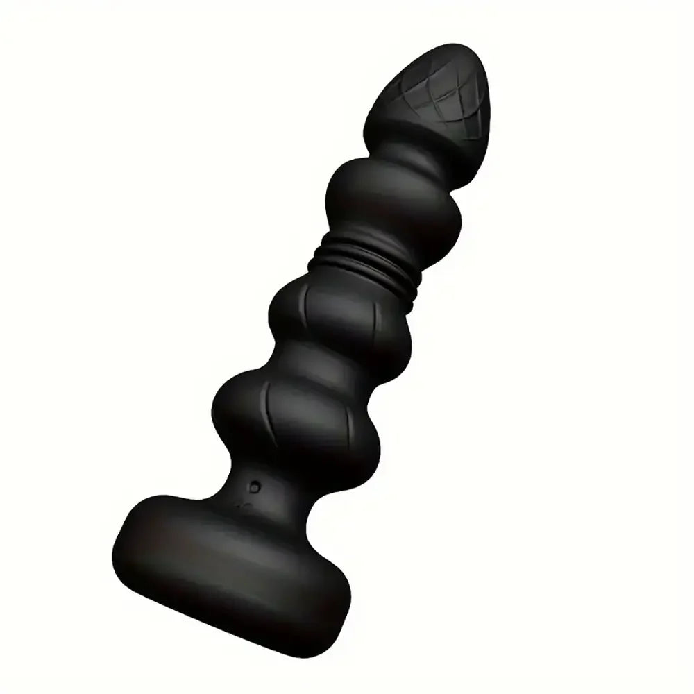 Double Motor Thrusting Sex Toy Anal Sex Toy Vibrating Butt Plug