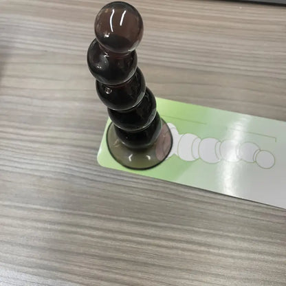 Twisted Anal Plug With Anal Beads For Women Men Couples Sex Stimulate