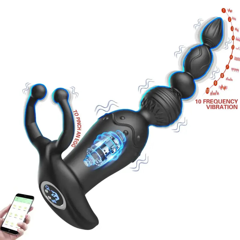 Anal Prostate G Spot Vibrator Massager Ring Vibrator For Men Prostate