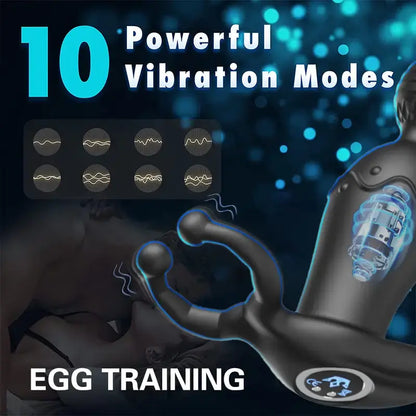 Anal Prostate G Spot Vibrator Massager Ring Vibrator For Men Prostate