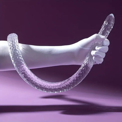 17.7in 29.52in 39.37in Dragon Whip Anal Stump Long Snake Scales Hip Dildo