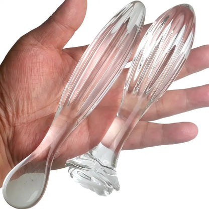 Premium Glass Dildo Anal Plug For Couples Adult Anal Sex Toy