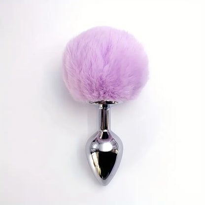 BDSM Rabbit Tail Butt Plug Animals Role-playing Sex Games Animal Tail