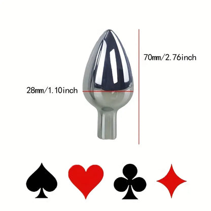 Classic Anal Plug Gem Base For Beginner to Expert Anal Sex Toy