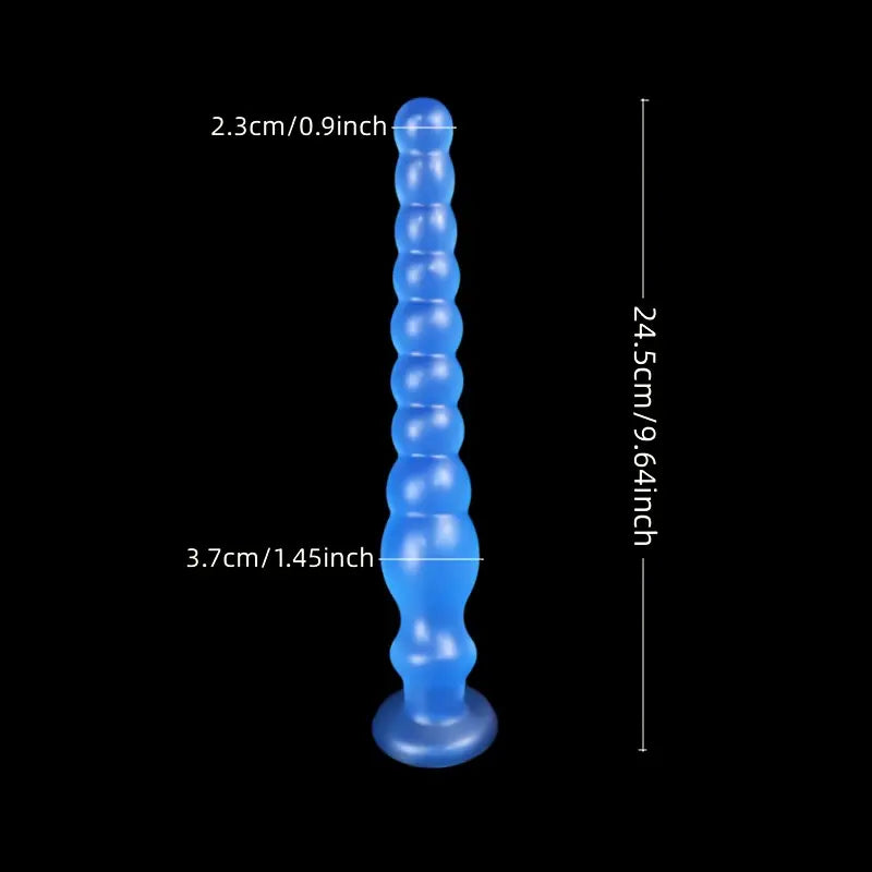 Pulling Beading Anal Plug For G-spot Posterior With Suction Cup