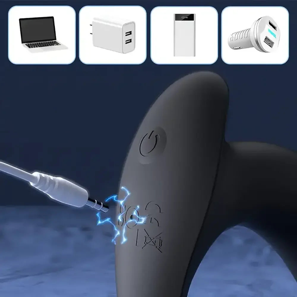 Prostate Vibrating Massager 3 in 1 Remote Anal Vibrator Sex Toy