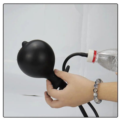 Silicone Inflatable Anal Plug Anal Enema Cleaner Anal Dilator Sex Toy
