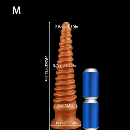 Large Silicone Anal Plug Unbelievable Size Suction Cup Butt Plug