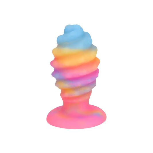 Luminous Conch Shape Butt Plug Anal Massager G Spot Stimulator