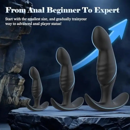 Silicone Butt Plug For Beginners Advanced Users Anal Dildo Training Kit