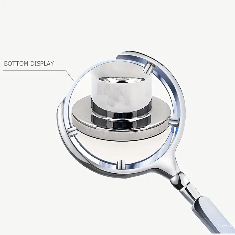 SM Stainless Steel Chastity Penis Ring Hollow Enema Anal Plug