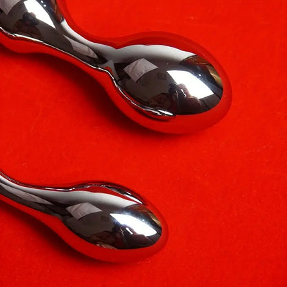 Metal Anal Plug Dildo Aluminum Alloy Anus Ass Butt Plug Trainer Dilator