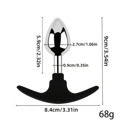 Stainless Steel Anal Plug For Women Anal Training Expansion Device