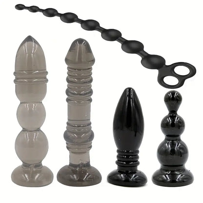 Colorful Anal Training Set Butt Plug Anus Massager Stimulator Sex Toys