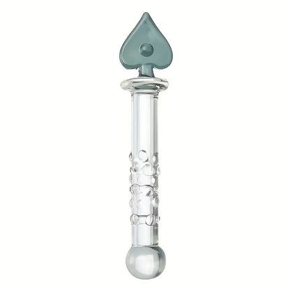 Card Plum Spade Masturbation Butt Plug G Spot Prostate Massager