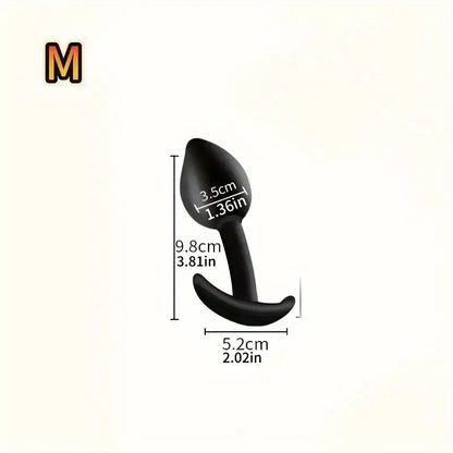 Portable Anal Plug Toy For Men Women Soft Massager Pleasure Accessories