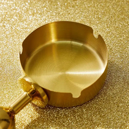 Ashtray Design Metal Butt Plug BDSM Games Flirting Adult Sex Toy