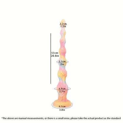 Realistic Tree Vine Beads Anal Prostate Massager Glowing Butt Plug