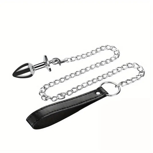 SM Adjustable Anal Plug Detachable Adult Alternative Traction For Flirting