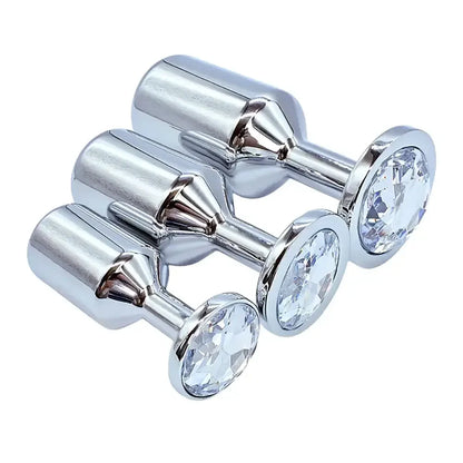 Drill Sex Stainless Steel Gravity Anal Plug Anal Stimulation Masturbation