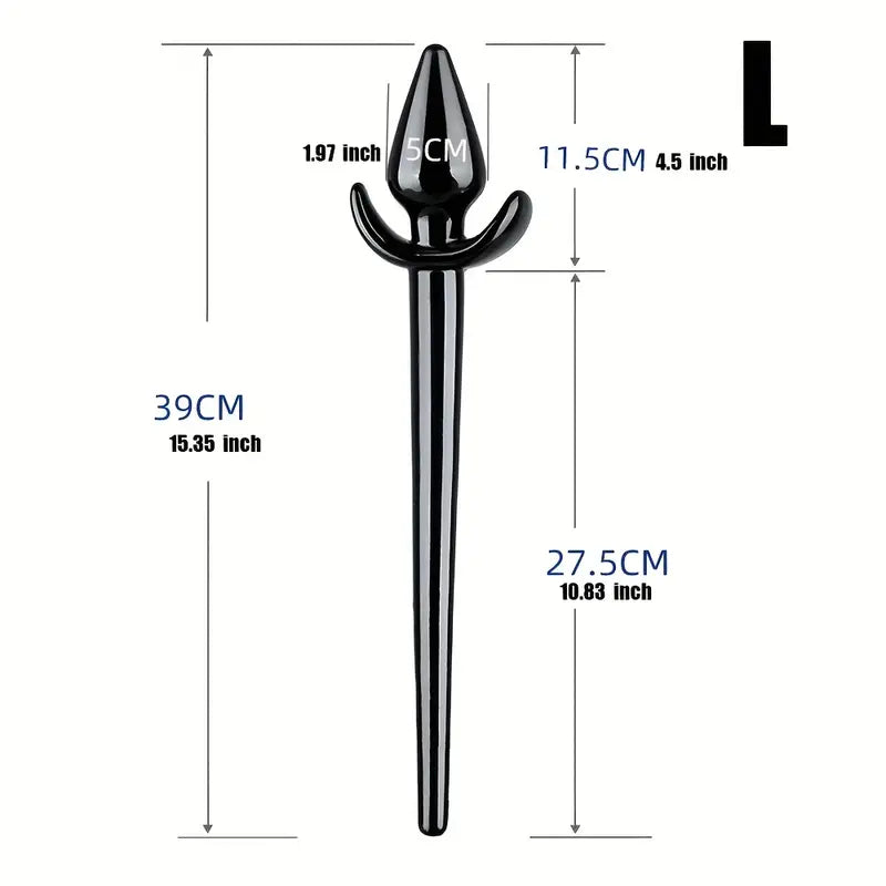 SM Anal Plug Sex Toy Anal Plug Double Head Extra Large Anal Dilator