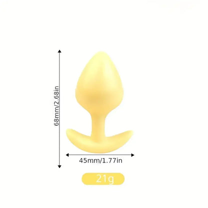 Back Court Butt Plug Large Pull Beads TPE Material Adult Anal Toy
