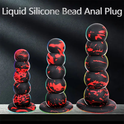 Anus First Night G-spot Stimulation Super Soft Anal Expansion Beads