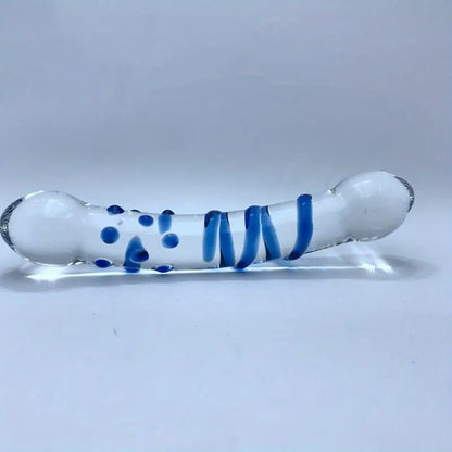 Glass Crystal Masturbation G-spot Butt Anal Pussy Massager Trainer