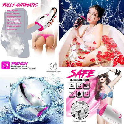 Automatic Male Masturbator Heating Sucking Mens Toys